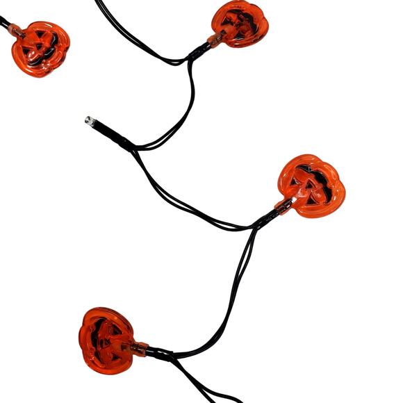 Small Pumpkin Travel Battery Lights Crafters Sweater 38" Halloween Fashionista - Picture 6 of 7